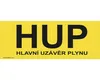 HUP - hlavní uzávěr plynu (210x80 mm) Náhled obrázku produktu 1