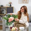 Relaxdays Dekorační diamanty, sada 180 ks, svatební Náhled obrázku produktu 3