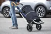 Meister Einkaufstrolley Premium Schwarz, 45 L Klappbarer Produktbild-Vorschau 3