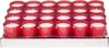 Sovie® Refill Kerzen in Rot 24 Stück im Tray - Brenndauer Produktbild-Vorschau 2