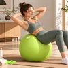 Gymnastikball 55cm mit Pumpe Pilates Ball Pilatesball Produktbild-Vorschau 5