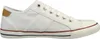 A side view of a white canvas sneaker. Produktbild-Vorschau
