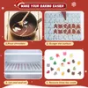 Silikon-Weihnachtsform, 2 Stück, 6 Motive, BPA-frei Productafbeelding-voorbeeld