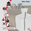KOTARBAU® 4 St Big Bag Säcke 90x90x90cm Gartenabfallsack Produktbild-Vorschau 5