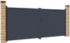 Doppelflügeltor aus Aluminium 4m EIGER H.180cm grau Produktbild-Vorschau 8