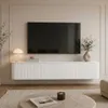 Meuble TV suspendu à structure rainurée, dimensions Voir les images du produit 2