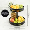 Moritz & Moritz Obstkorb Etagere Rund Schwarz Produktbild-Vorschau 2