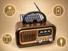 Retropolis Austin Retro Radio Bluetooth Solar USB microSD Produktbild-Vorschau 3
