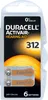 Duracell | A312/DA312/ZL312 | Zink-Luft-Zellen | 6 Stk. Produktbild-Vorschau 3