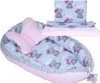 Baby MINKY Nestchen Kokon Kuschelnest Reisebett 2-seitig Produktbild-Vorschau 1