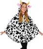 Widmann 48161 - Kinderkostüm Kuh, Poncho mit Kapuze, Produktbild-Vorschau 1