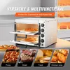 VEVOR Forno commerciale per pizza Forno da forno a 2 strati Anteprima dell’immagine prodotto 6