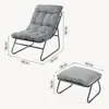 Gartenmöbel-Set 'Malmö' 2-tlg. Sessel mit Fußhocker Produktbild-Vorschau 4