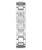 A close-up, top-down view of a silver watch bracelet. Náhled obrázku produktu