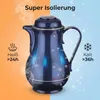 Pichet isotherme ROTPUNKT 830, 1,2 l, bleu nuit Voir les images du produit 4