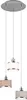 Suspension KAPRUN argent et nuances d'argent, 3xE14x28W, Voir les images du produit 2