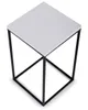 Howhomely Flower Stool Metal Black / White 40x24x24cm - Náhled obrázku produktu 6