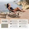tectake® Sonnenliege Paulina ergonomisch, faltbar, 150 kg Produktbild-Vorschau 2