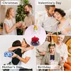 Engel-Figur mit roter ewiger Rose Dekoration Geschenk für Produktbild-Vorschau 7