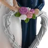 Hochzeitstortenaufsatz großes Herz 16cm Produktbild-Vorschau 4