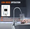 A water dispenser pump system is shown in a kitchen setting, with water being dispensed into a glass. Náhľad obrázku produktu