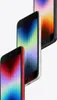 Three iPhones are displayed diagonally against a white background. Produktbild-Vorschau