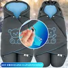KIDIZ® Baby Einschlagdecke Babyschale Winter Herbst Produktbild-Vorschau 9