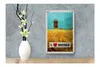 Blechschild Reise 12x18cm Ostsee Turm Natur Weide Urlaub Produktbild-Vorschau 4
