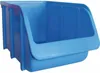 A blue plastic storage bin is shown against a white background. Anteprima dell’immagine prodotto