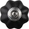 Clayre & Eef Türknauf Ø 4 cm Schwarz Keramik Produktbild-Vorschau 1