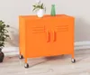 vidaXL Armadio arancione 60x35x56 cm in acciaio Anteprima dell’immagine prodotto 9