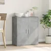 vidaXL Sideboard Betongrau 60x31x70 cm Holzwerkstoff Produktbild-Vorschau 3
