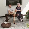 Outsunny Gartenbank Sitzbank Gartenmöbel Rustikale Bank Produktbild-Vorschau 6