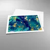 Poster - Poster ohne Rahmen - Abstraktion modern - 70x50 cm Produktbild-Vorschau 3