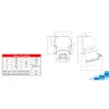 Presa a muro CEE a superficie 4P 16A IP44 400V Anteprima dell’immagine prodotto 6