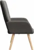 vidaXL Kreslo tmavošedé 62 x 67 x 95,5 cm Sherpa látka Náhľad obrázku produktu 3