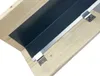 Wandanschlussblech 2 m lang Alu Anthrazit RAL 7016 Produktbild-Vorschau 2