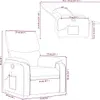VidaXL 373428, Textil, Zelená, Pěna, 110 kg, 750 mm, 990 mm Náhled obrázku produktu 7