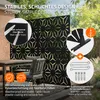 ML-Design Metall-Sichtschutz Torino 90x180 cm aus Stahl Produktbild-Vorschau 3