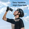 ROCKBROS Fahrrad Flaschenhalter PC Schwarz mit Trinkflasche Produktbild-Vorschau 6