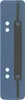 Q-Connect® 4012000413 Heftstreifen aus Karton, kurz - blau, Anteprima dell’immagine prodotto 1