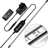 A set of LED aquarium lights with accessories, laid out on a white background. Produktbild-Vorschau