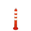 4 Ketten Absperrpfosten orange flexibel 75cm +Kette Produktbild-Vorschau 3