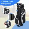 Sacca da golf COSTWAY, sacca da golf con 14 scomparti e 6 Anteprima dell’immagine prodotto 8