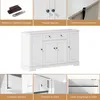 OKWISH Buffet De Cuisine - Meuble De Rangement Avec Tiroir Voir les images du produit 5