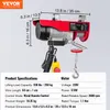 VEVOR elektrische Seilwinde 125kg bis 250kg Hubhöhe 12m Produktbild-Vorschau 7