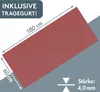 LILENO SPORTS Yoga Matte Bordeaux (180x60cm) inkl. Produktbild-Vorschau 4