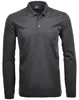 Ragman H-Polo 1/1 Arm Polo LA uni Soft-Knit in grau