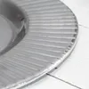 Tablett aus Aluminium, XL, Rund, Strukturiert, Auslage, Produktbild-Vorschau 2