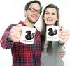 Mr. & Mrs. Panda Plastikbecher Stinktier Blume - Weiß - Produktbild-Vorschau 4
